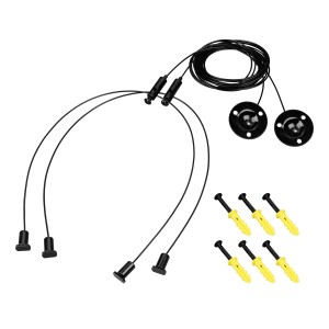 Подвес LINE-6070 2x2m Set BLACK для профилей ARH