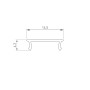 Экран SL-W15-3000 OPAL (Arlight, Пластик) матовый 3000 мм