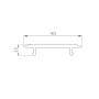 Экран S-LUX SL-W14-F-2000 OPAL матовый для профиля SL-MINI-15