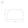 Экран S-LUX SL-LINE-W20-145deg-2400 Матовый акриловый