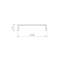 Экран SL-LINE-4050-3L-2000 OPAL (Arlight, Пластик) матовый
