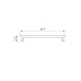 Экран SL-SEAMLESS-10m OPAL FLEX (Arlight, Пластик) матовый гибкий