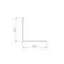 Экран KANT-H55 SQUARE OPAL (Arlight, Пластик) матовый 2000 мм