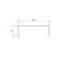 Экран SL-W68-2000 OPAL (Arlight, Пластик) матовый рассеиватель