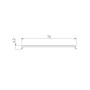 Экран SL-LINE-7532-2000 OPAL (Arlight, Пластик) матовый 2000 мм