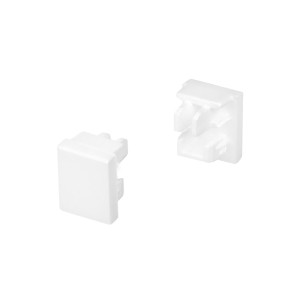 Заглушка SL-MINI-8 WHITE глухая для алюминиевых профилей