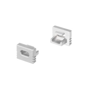 Заглушка SL-MINI-8-H6 с отверстием (Arlight, Пластик) для профиля