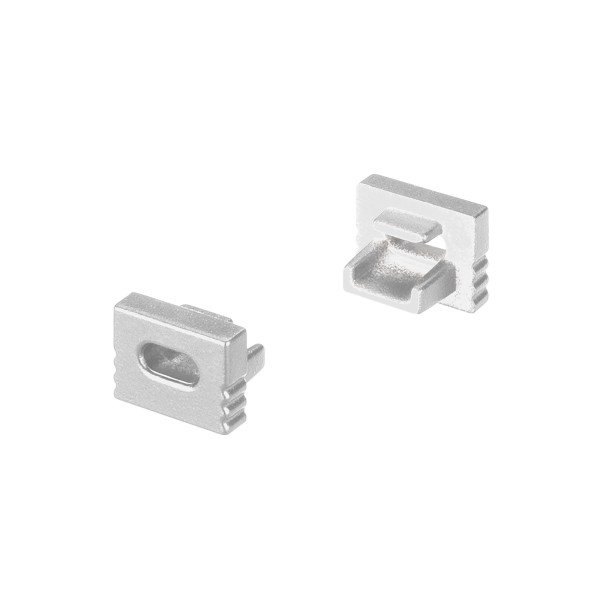 Заглушка SL-MINI-8-H6 с отверстием (Arlight, Пластик) для профиля