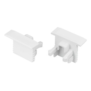 Заглушка SL-MINI-10-F WHITE глухая для профиля SL-MINI