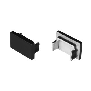 Заглушка SL-SLIM15-H10 BLACK глухая для профиля SL-SLIM