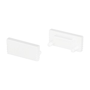 Заглушка SL-SLIM-H7 WHITE глухая для алюминиевых профилей