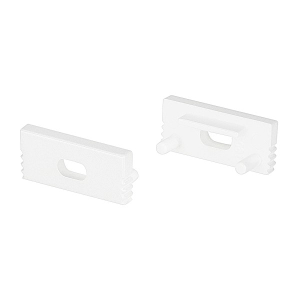 Заглушка SL-SLIM-H7 WHITE с отверстием для кабеля (Arlight, Пластик)