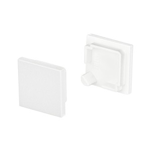 Заглушка SL-KANT-H16 SQUARE WHITE глухая для профиля SL-KANT