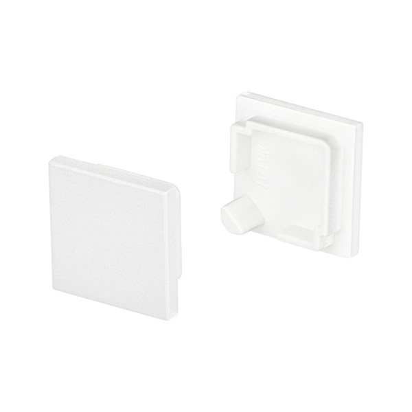Заглушка SL-KANT-H16 SQUARE WHITE глухая для профиля SL-KANT