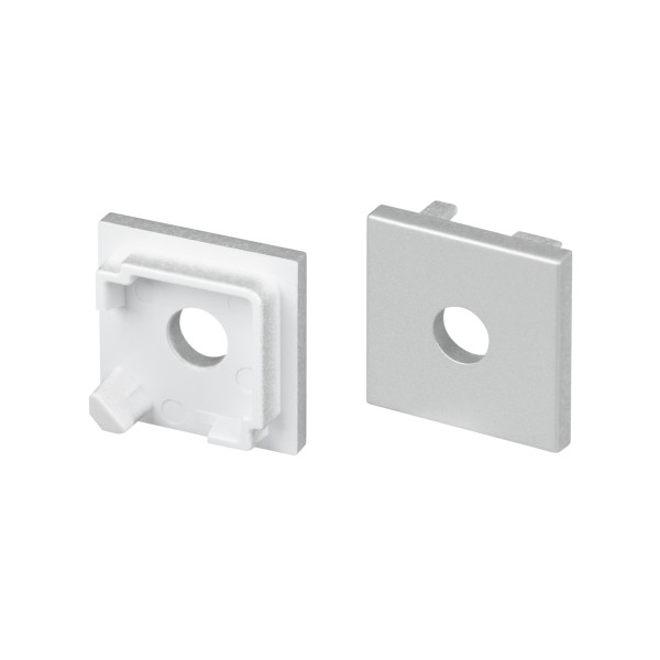 Заглушка SL-KANT-H16-S10 SQUARE с отверстием для профиля