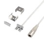 Заглушка ARL-KIT-SLIM-FC 1m (Arlight, Пластик) для светодиодной подсветки
