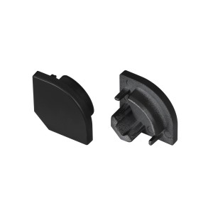 Заглушка SL-KANT-H10 BLACK глухая для алюминиевого профиля