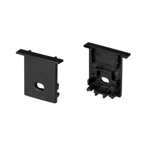 Заглушка SL-COMFORT-1722-F BLACK с отверстием для кабеля