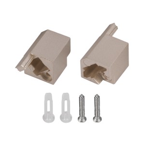 Заглушка SL-KANT-H10-SQUARE CHAMPAGNE GOLD для алюминиевых профилей
