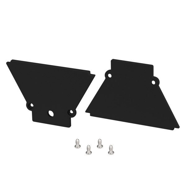 Заглушка S-LUX COMFORT21-V-FANTOM BLACK с отверстием и без