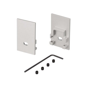 Заглушка SL-COMFORT-2542 c отверстием (Arlight, Металл) для алюминиевых профилей