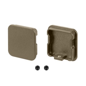 Заглушка LINE-D-3030 SQUARE OLIVE GREY (Arlight, Металл) глухая