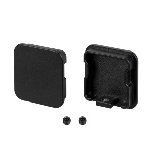 Заглушка LINE-D-3030 SQUARE BLACK (Arlight, Металл) для профилей