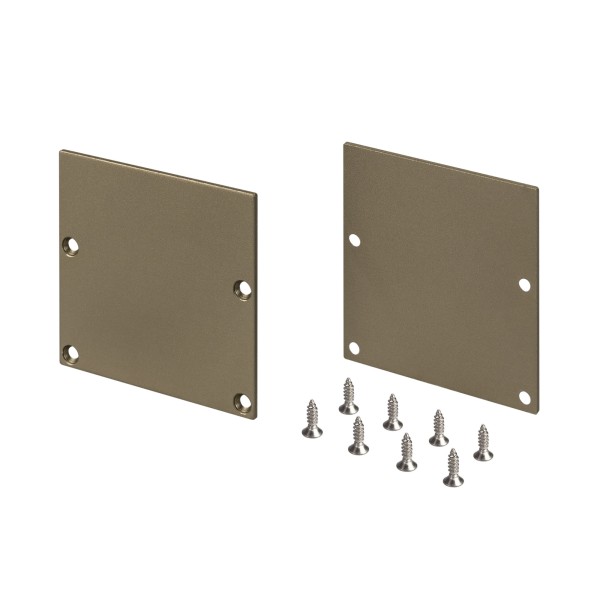 Заглушка SL-LINE-5050-LW OLIVE GREY глухая для алюминиевых профилей