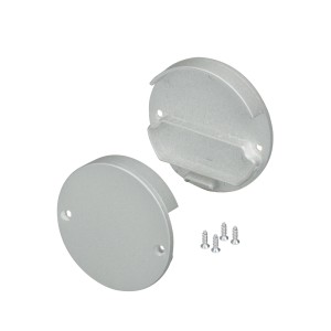 Заглушка SL-ROUND-D40 (Arlight, Пластик) глухая для профиля