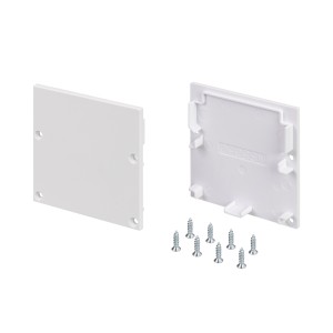 Заглушка SL-LINE-5050-S WHITE (Arlight, Пластик) для профиля