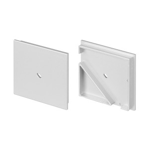 Заглушка KANT-H55 SQUARE с отверстием (Arlight, Пластик) для профиля