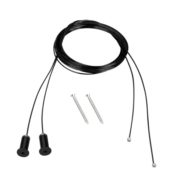 Подвес для профилей LINE-D 2х2m Set BLACK (Arlight, Металл)