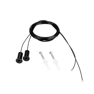 Подвес ARL-ROUND-D36-360 2x2m Set BLACK для потолочного монтажа