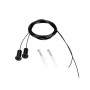 Подвес ARL-ROUND-D36-360 2x2m Set BLACK для потолочного монтажа