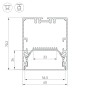Коннектор Угол SL-LINE-6070 (Arlight, Металл) для профилей