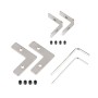 Коннектор угловой LINE-6070-90 Set (Arlight, Металл) для профилей