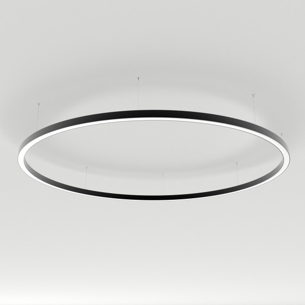 Светильник SP-LINE-HANG-ARC-O3535-D3000-204W Подвесной черный