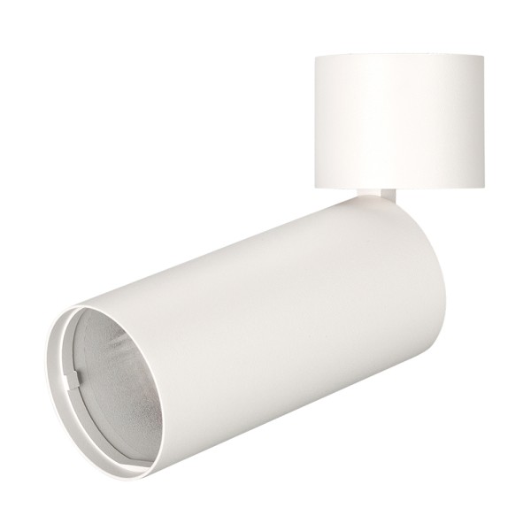 Корпус накладной SP-POLO-SURFACE-FLAP-R65 (WH, 1-3, 200mA) с драйвером