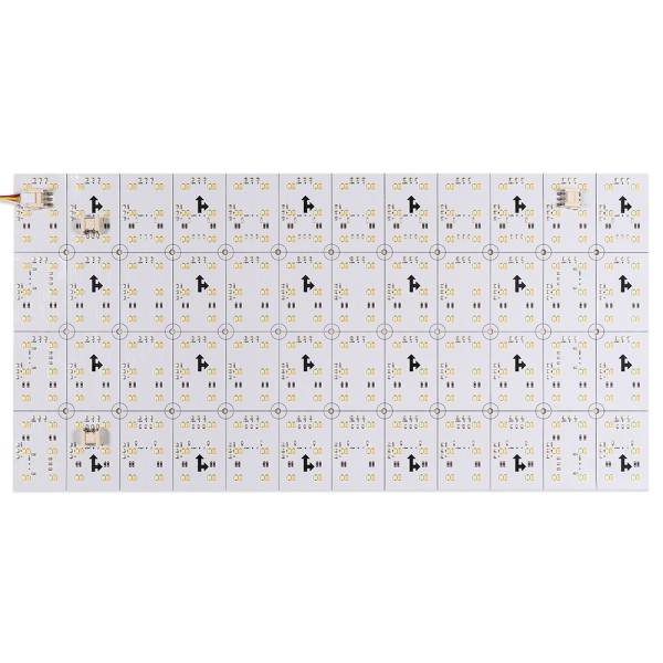 Лист LX-480-2835-576-24V White-MIX CRI90 15W для монтажа