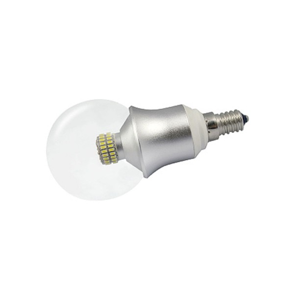 Светодиодная лампа E14 CR-DP-G60 6W White (Arlight, ШАР) 300°