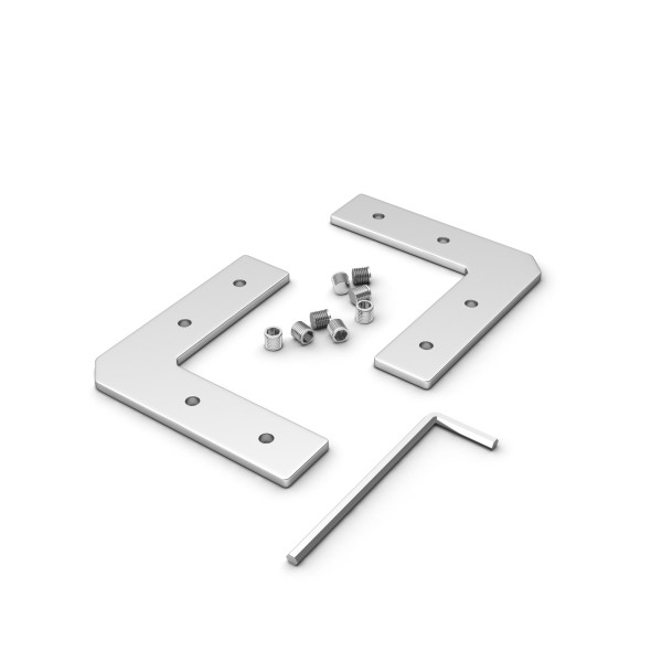 Коннектор угловой SL-LINE-6070-90 Set (Arlight, Металл) для профилей