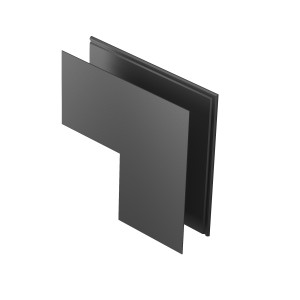 Коннектор угловой MAG-CON-ORIENT-2652-L90-EXT (BK, внешний) для треков