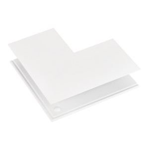 Коннектор угловой MAG-CON-ORIENT-2652-L90-EXT (WH, внешний) для треков