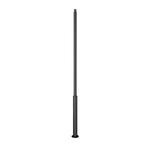 Опора освещения OXOR-OK2-D108-L3000 (BK) фланцевая, стальная