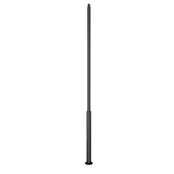 Опора освещения OXOR-OK2-D108-L3500 (BK) фланцевая, стальная, IP65