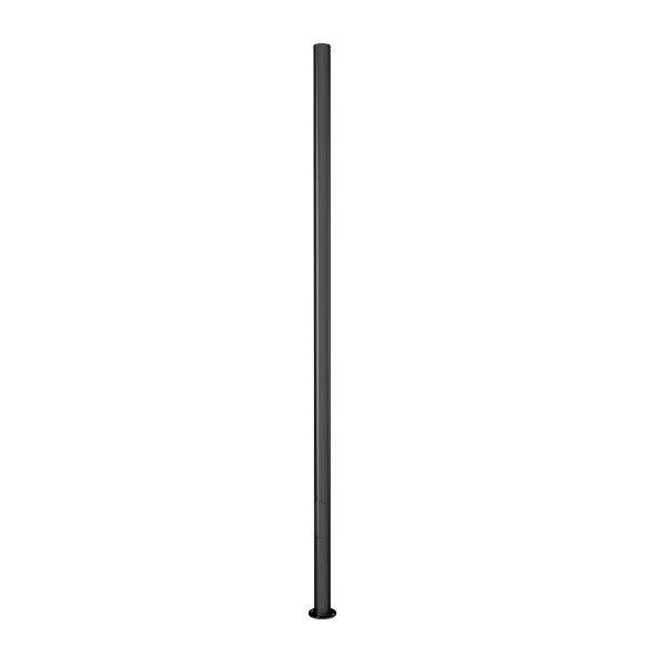 Опора освещения OXOR-OT1-D108-L3500 (BK) фланцевая, стальная