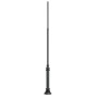 Опора освещения OXOR-OT3-DE-D160-L3500 (BK) фланцевая стальная