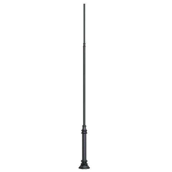 Опора освещения OXOR-OT3-DE-D160-L4000 (BK) для садово-паркового освещения