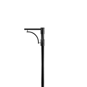 Кронштейн OXOR-SB1-1 BLACK (Arlight, Сталь) для опор освещения