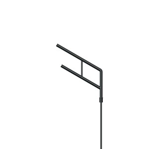 Кронштейн OXOR-SG2-1000x76-L1000 BLACK (Arlight, Сталь) консольный